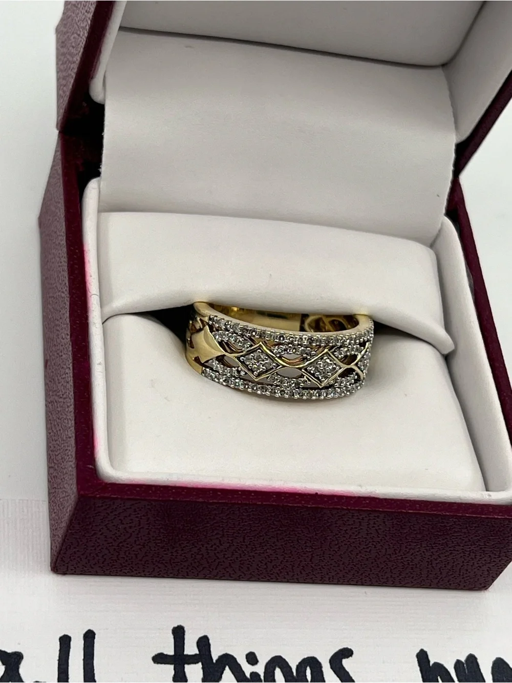 10K Gold Men’s Ring 0.35 CT Natural Diamonds Size 10 6.27g HELZBERG DIAMONDS